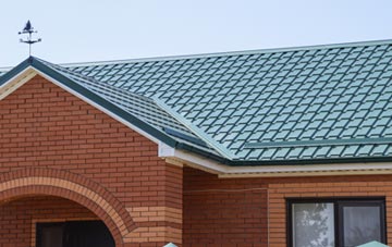 classic Three Cups Corner metal roof design