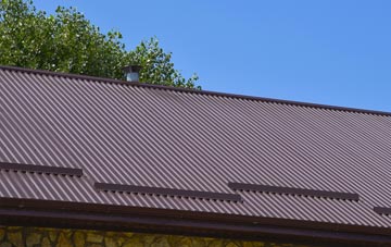typical Three Cups Corner corrugated roof uses