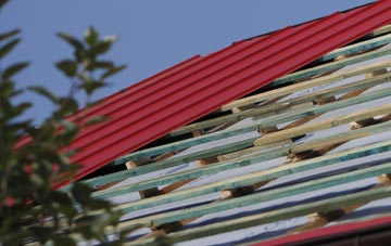 Three Cups Corner corrugated roofing costs