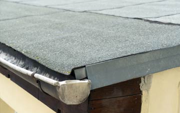 repair or replace Three Cups Corner flat roofing?
