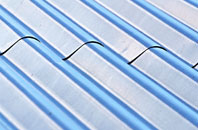 Three Cups Corner corrugated roofing